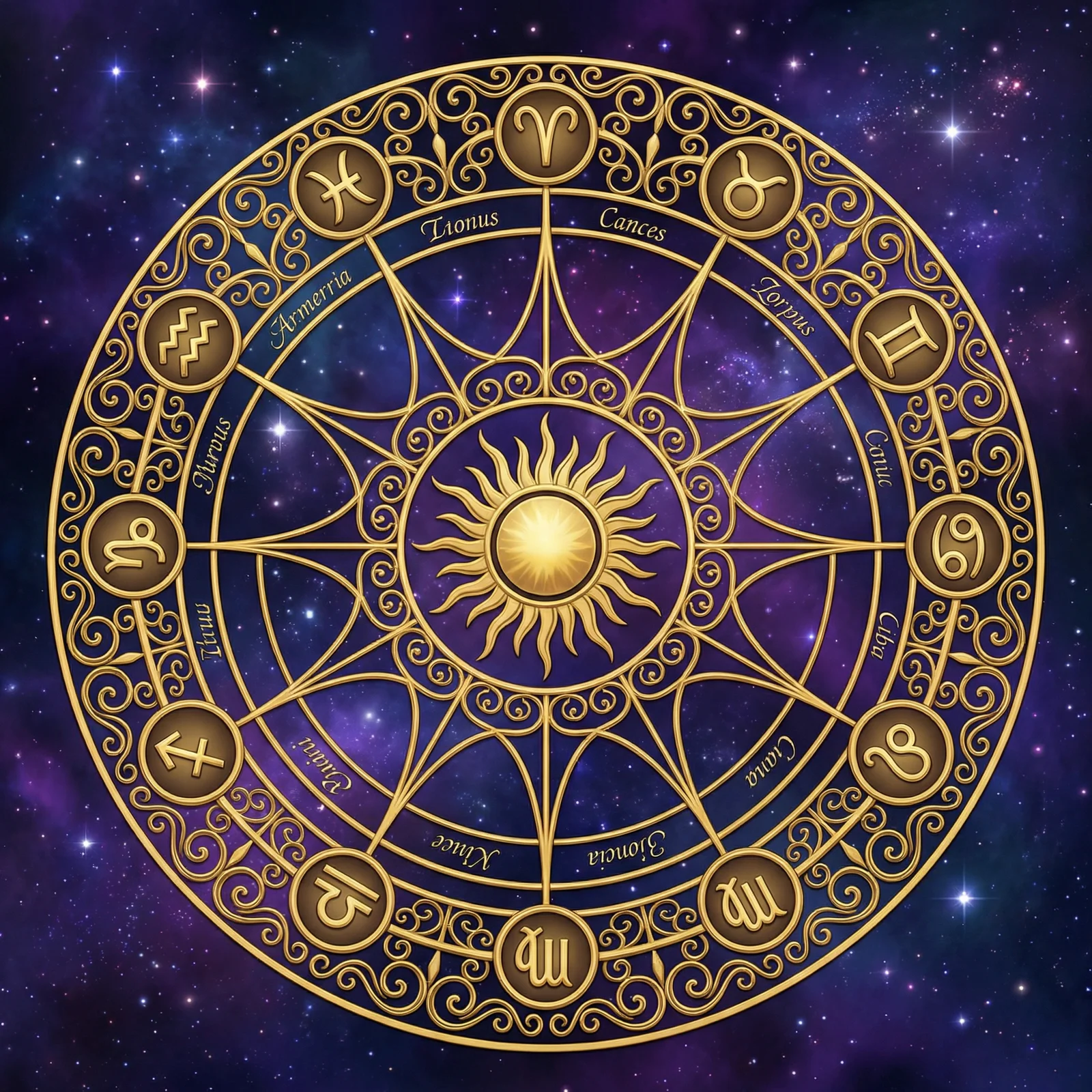 十二宫彩运指数轮盘 - 星象彩运占星馆 - 哈希分分彩APP